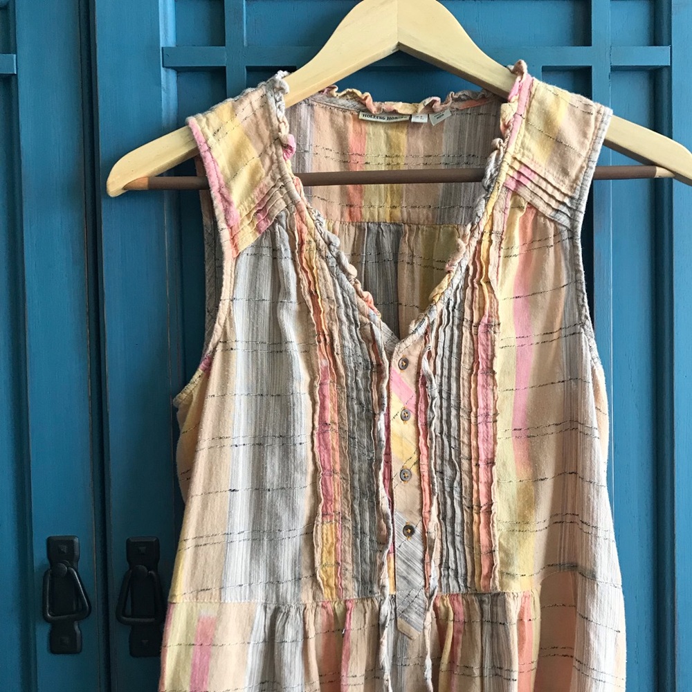 Anthropologie peplum tank